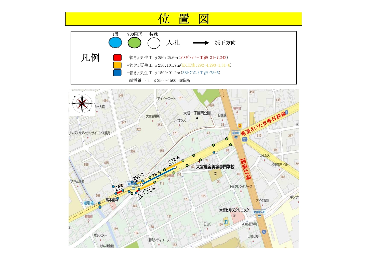 施工位置図