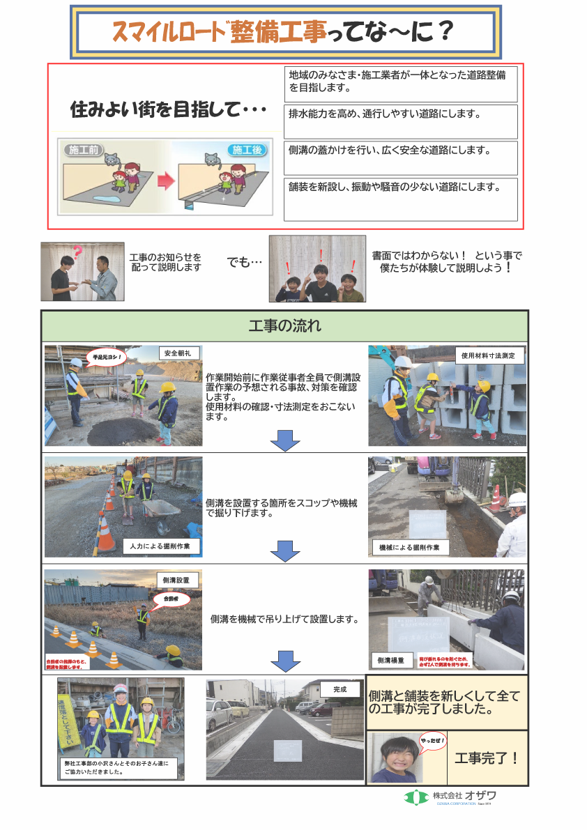 スマイルロード整備工事ってな～に？
